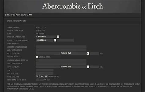 abercrombie job application|abercrombie and fitch job positions.